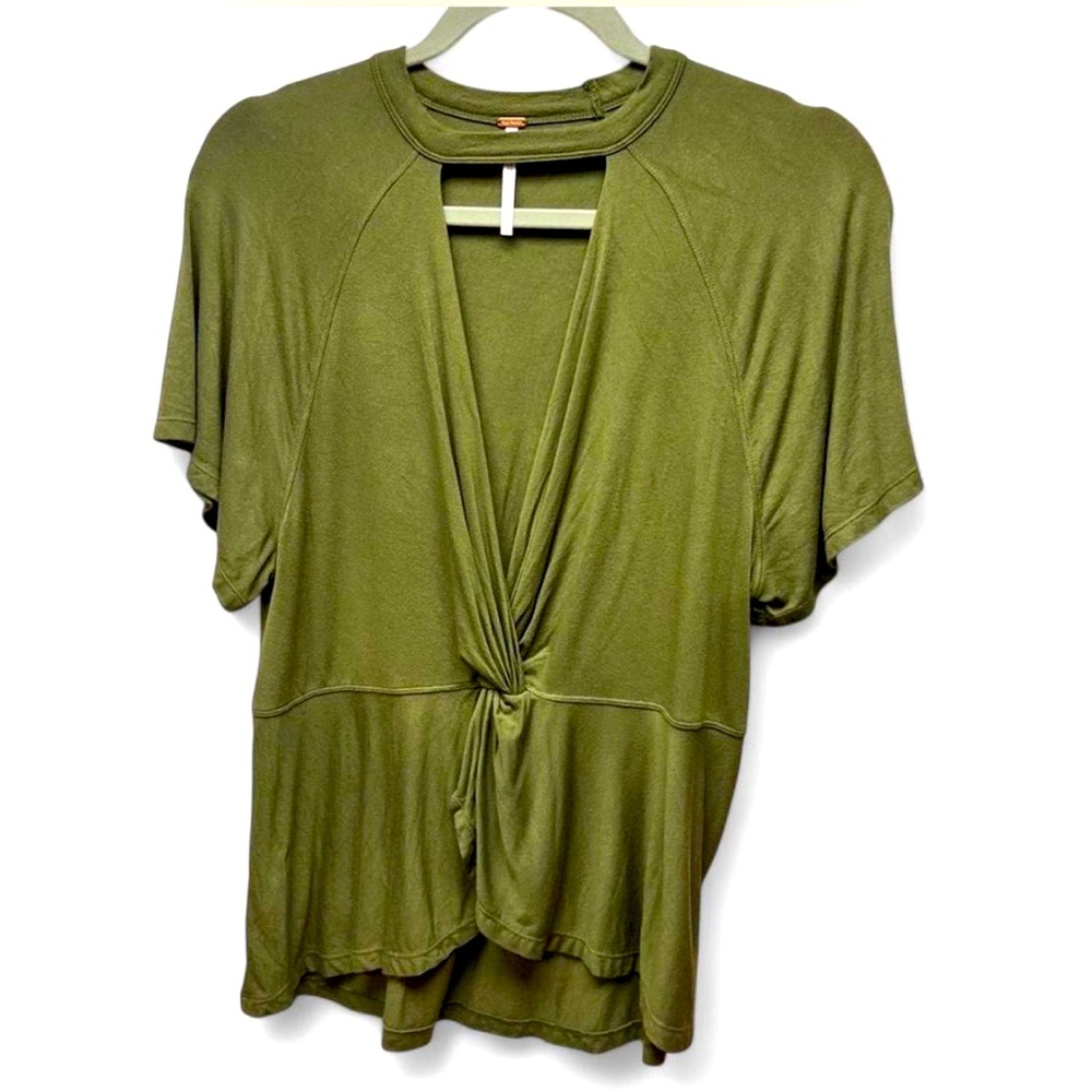 Free People Olive Green Top size M
(MSRP $78)